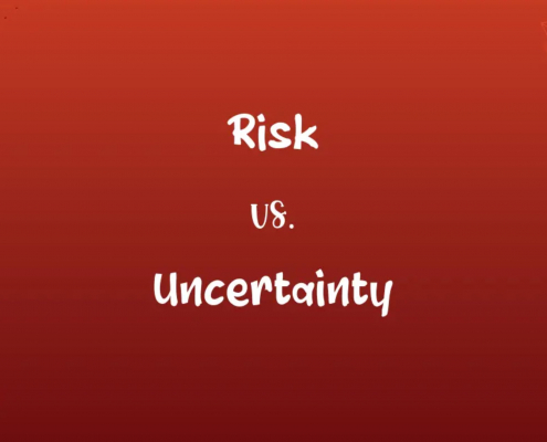 عدم قطعیت ریسک Uncertainty Risk